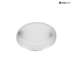 Deko-Light Spread Lens til Serie KLARA / NIHAL MINI / RIGEL MINI / UNI II, glas, IP20, klar  / satin