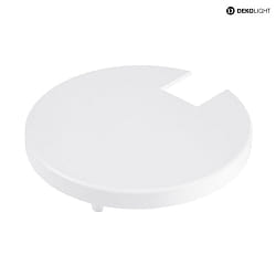 Cover heat sink for series UNI II MINI,  6.2cm / height 1.8cm, white