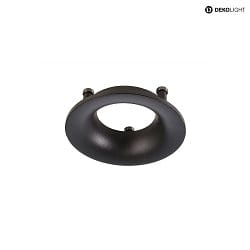 Reflector ring for series UNI II MINI, die-cast aluminum, IP20, black