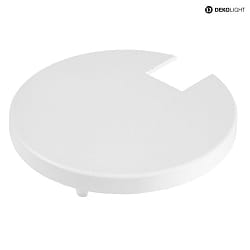 Cover heat sink for series UNI II,  8.2cm, white