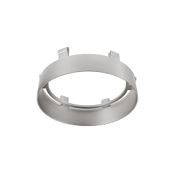 Reflector ring for series NIHAL, plastic, IP20, matt silver