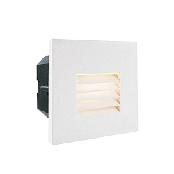 D�kning GRID til LED V�gindbygningslampe LIGHT BASE II COB OUTDOOR, 10 x 10cm, str�levinkel 65�, aluminium, hvid