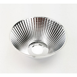 Reflektor til Udend�rs serie COLT, version 30W, � 11cm / H 6.3cm, plast, s�lv, 12�