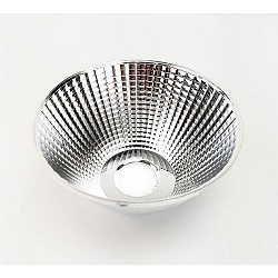 Reflektor til Udend�rs serie COLT, version 30W, � 11cm / H 6.3cm, plast, s�lv, 22�