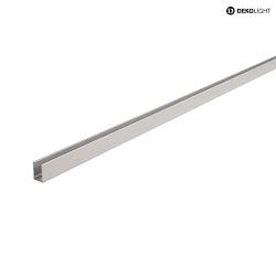 Profil til D FLEX LINE LED Strip, 100cm, anodiseret aluminium, slv matt