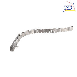 Flex profile for D FLEX LINE LED strip, 50cm (reel), anodized aluminum, matt silver