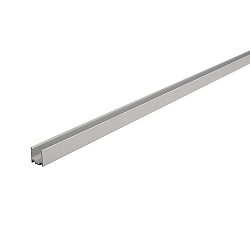 Profil til D FLEX LINE MINI LED Strip, 100cm, anodiseret aluminium, s�lv matt