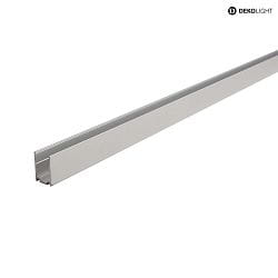 Profile for D FLEX LINE sIDE LED strip, 100cm, anodized aluminum, matt silver
