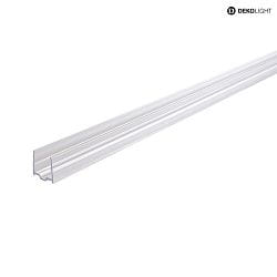 Profil til D FLEX LINE TOP LED Strip, 100cm, plast, gennemsigtig