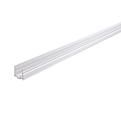 Profil til D FLEX LINE TOP LED Strip, 100cm, plast, gennemsigtig