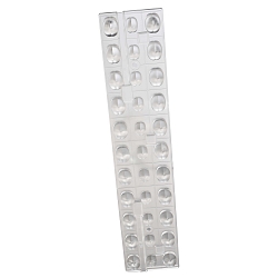 Linse til Loftlampe DRACONIS, symmetrisk, gennemsigtig, 20�