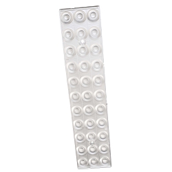 Linse til Loftlampe DRACONIS, symmetrisk, gennemsigtig, 30�