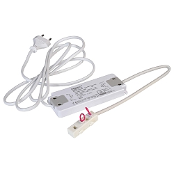 LED-Str�mforsyning til HERCULIS Displaylampe, stik klar, inkl. 3-fold distribut�r