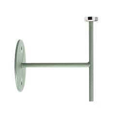 V�gholder til magnetisk lampe MIRAM, B/H: 8,5cm/9,6cm, gr�n