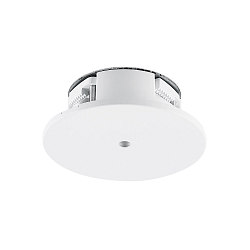 pendel adapter � DA 68MM / RECESSED rund, indbygget version, trafik hvid