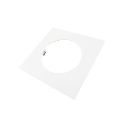 reducing ring 210/135MM mechanical, square, built-in version, traffic white