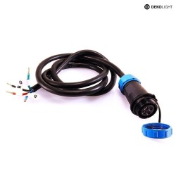 Cable system Weipu HQ 12/24/48V feed-in cable 4-poles