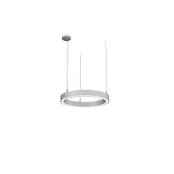 pendant luminaire LAUTARO 600/60 UP/DOWN PRISMA P3 IP20, light grey dimmable