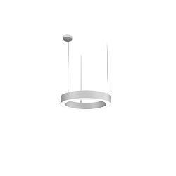 pendant luminaire LAUTARO 600/80 UP/DOWN OPAL P3 IP20, light grey dimmable