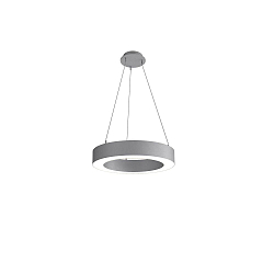 pendant luminaire LAUTARO 600/100 DOWN OPAL M3 IP20, light grey dimmable