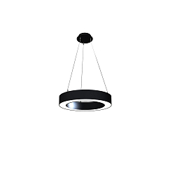 pendant luminaire LAUTARO 600/100 DOWN PRISMA M3 IP20, black dimmable
