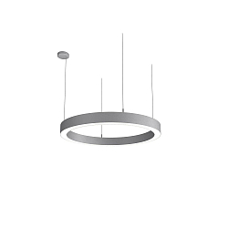 pendant luminaire LAUTARO 900/80 UP/DOWN OPAL P3 IP20, light grey dimmable