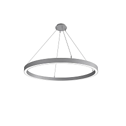 pendant luminaire LAUTARO 1200/60 DOWN OPAL M4 IP20, light grey dimmable