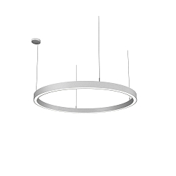 pendant luminaire LAUTARO 1200/60 DOWN PRISMA P4 IP20, light grey dimmable