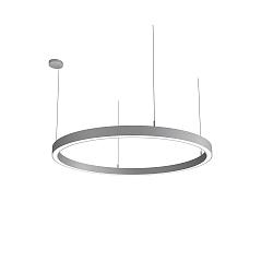 pendant luminaire LAUTARO 1200/60 UP/DOWN PRISMA P4 IP20, light grey dimmable