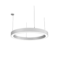 pendant luminaire LAUTARO 1200/100 DOWN PRISMA P4 IP20, light grey dimmable