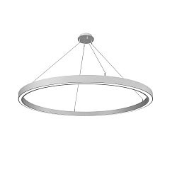 pendant luminaire LAUTARO 1500/60 DOWN PRISMA M5 IP20, white dimmable