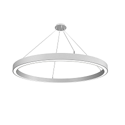 pendant luminaire LAUTARO 1500/80 UP/DOWN PRISMA M5 IP20, light grey dimmable