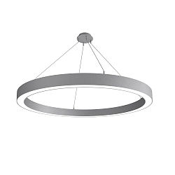 pendant luminaire LAUTARO 1500/100 DOWN OPAL M5 IP20, light grey dimmable
