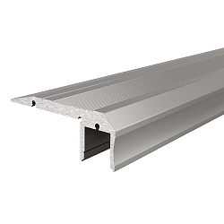 LED Profil AL-02-10 Trappe Profil til 10-11,3mm LED Strips, aluminium anodiseret, 1000mm
