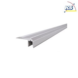 Reprofile stair STEP profile AL-02-10 for 10 - 11,3 mm LED stripes, aluminum anodized, 200cm, silver