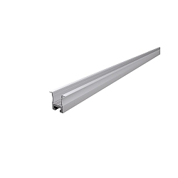 Deko-Light Nuten-Profil T-h�j ET-04-12 til 12 - 13,3 LED Strips, s�lv mat anodiseret, 200cm