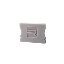 Tilbeh�r til LED Profil P-AU-02-20 Endekappe, 2 stk., gr�