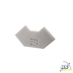 Accessories for LED profile P-EV-02-08 endcaps, 2 items, grey