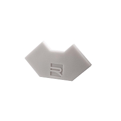 Tilbeh�r til LED Profil P-EV-02-08 Endekappe, 2 stk., gr�