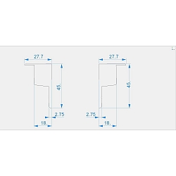 Deko-Light Endekappe C-P-EL-03-10 s�t 2 stk., hvid