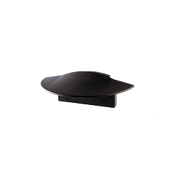 Endcaps f-ET-01-10, 25 mm, 2 items, black