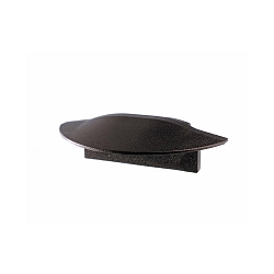 Endcaps f-ET-01-15, 30 mm, 2 items, black