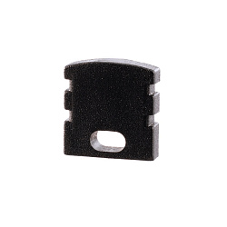 Tilbeh�r til LED Profil F-AU-02-05 Endekappe, 2 stk., sort