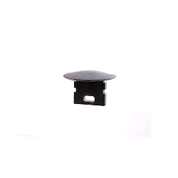 Tilbeh�r til LED Profil F-ET-02-05 Endekappe, 2 stk., sort