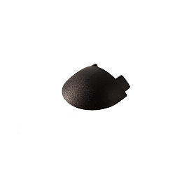Tilbeh�r til LED Profil F-AM-01-10 Endekappe, 2 stk., sort