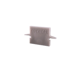Endcaps H-ET-01-08, 23 mm, 2 items, grey