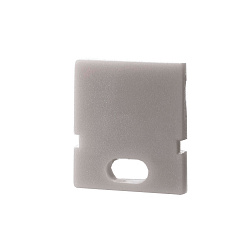 Tilbeh�r til LED Profil H-AU-01-05 Endekappe, 2 stk., gr�