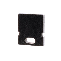 Tilbeh�r til LED Profil H-AU-01-05 Endekappe, 2 stk., sort