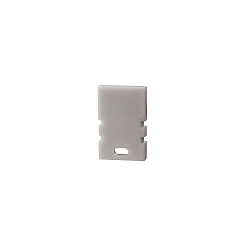 Tilbeh�r til LED Profil H-AU-02-05 Endekappe, 2 stk., gr�