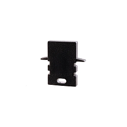Tilbeh�r til LED Profil H-ET-02-05 Endekappe, 2 stk., sort